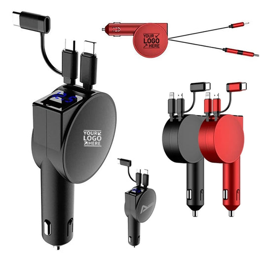 Fast Retractable Car Charger