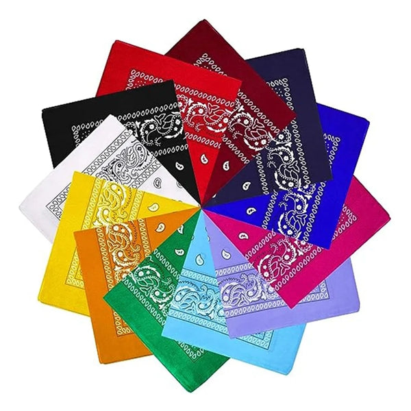 Classic 22"x22" Polyester Bandanna Headband