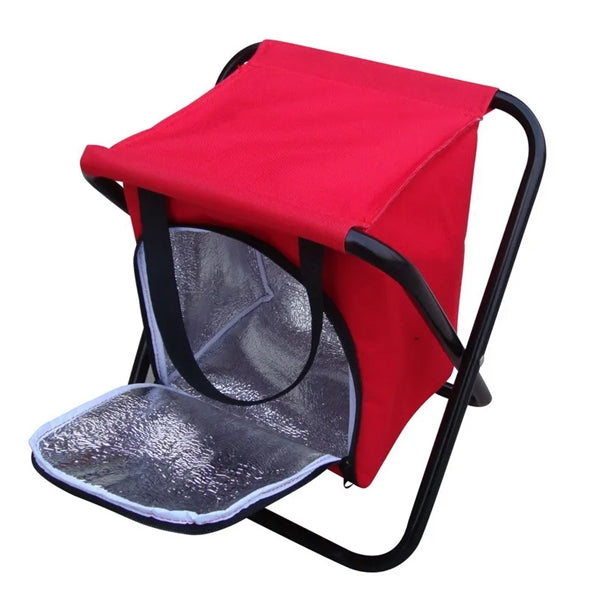 Beach Chair With Cooler Bag