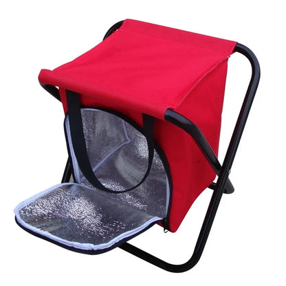 Beach Chair With Cooler Bag