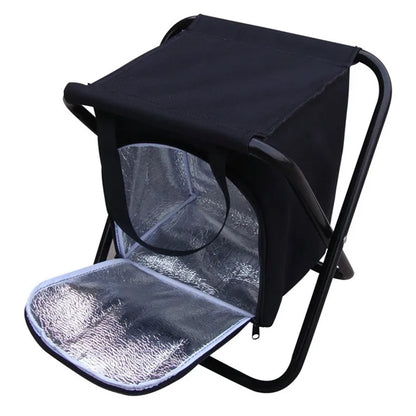 Beach Chair With Cooler Bag
