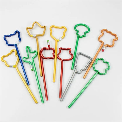Oddly shaped and unique pencils