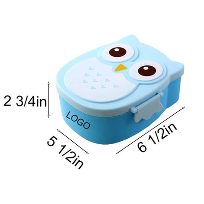 Cartoon Owl Lunch Box