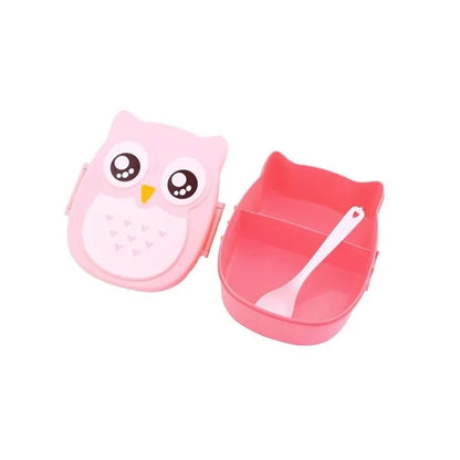 Cartoon Owl Lunch Box