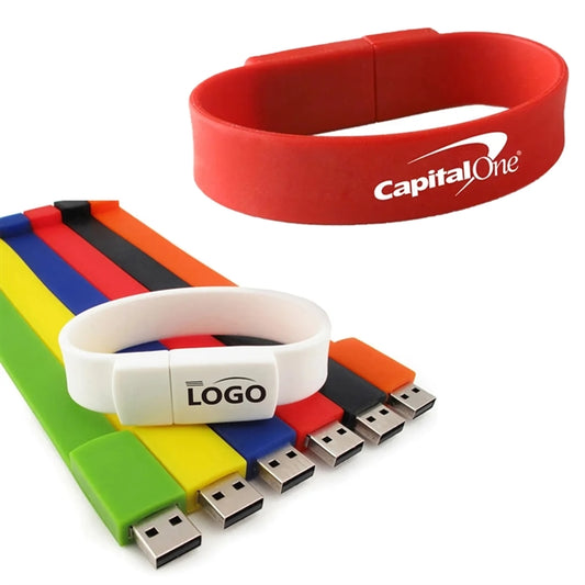 Printed Wristband USB Flash Drives