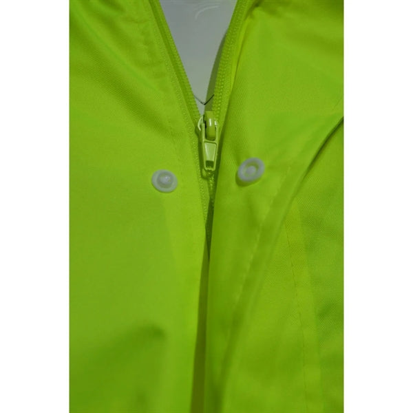 Reflective Tape Hi Vis Class 3 Waterproof Safety Rain Jacket