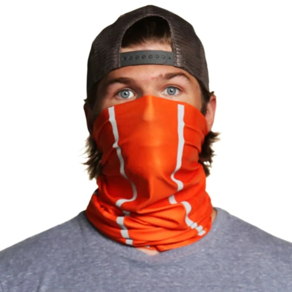 Hi Vis Double Reflective Safety Workwear Neck & Face Gaiter