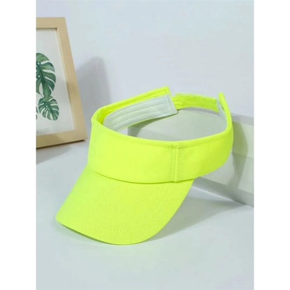 Hi-Vis Non-ANSI Hat Safety Sun Visor Cap