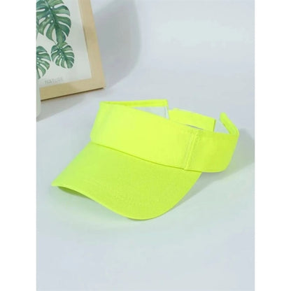 Hi-Vis Non-ANSI Hat Safety Sun Visor Cap