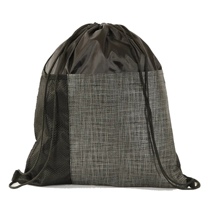Etched Pocket Drawstring Sportpack