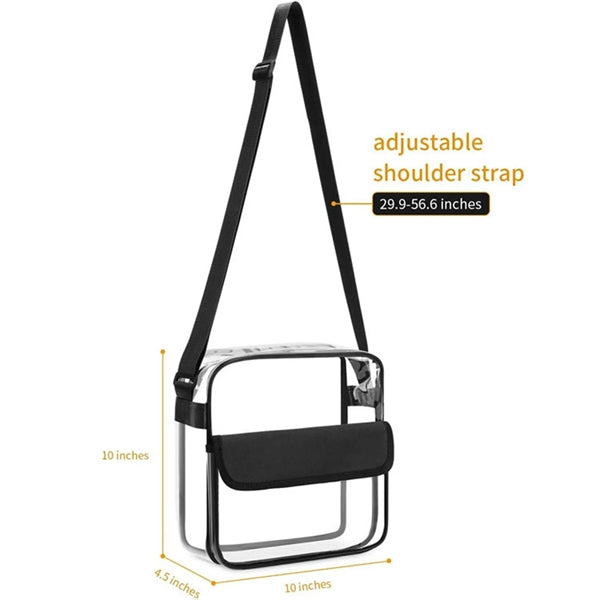 Clear Messenger Bag