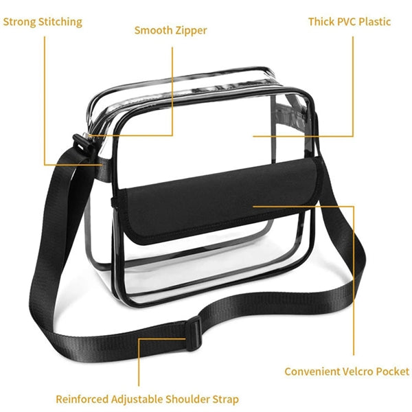 Clear Messenger Bag