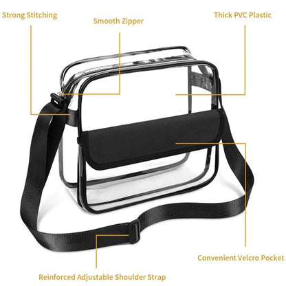 Clear Messenger Bag