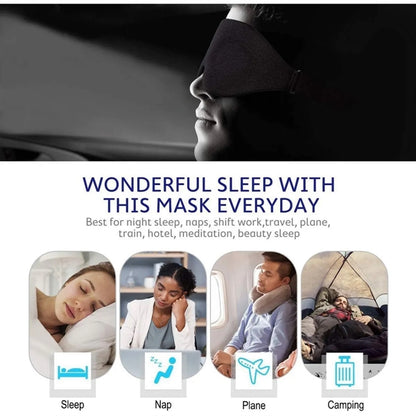3D Sleeping Mask Comfortable Memory Foam