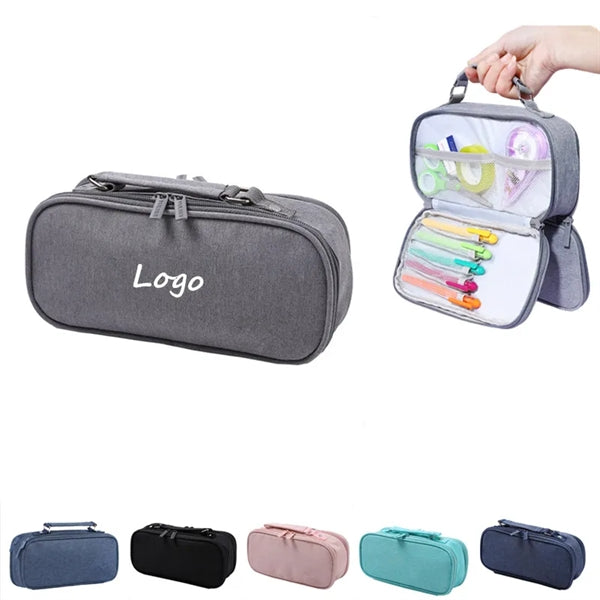 Pencil Case Pen Pouch Large Stationery Organizer