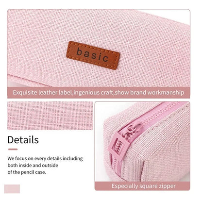 Student Pencil Case Large Capacity Zipper Pouch