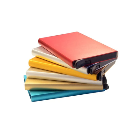 Pop up Slim Credit Card Holder for RFID Blocking