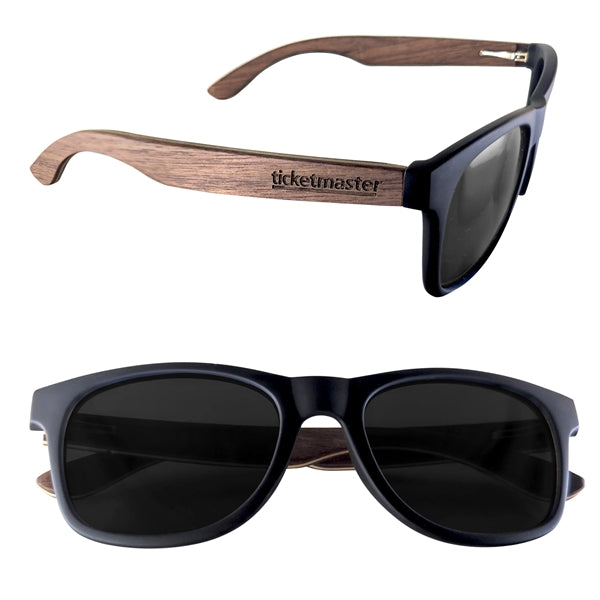 Polarized or Mirror Wood Miami Sunglasses