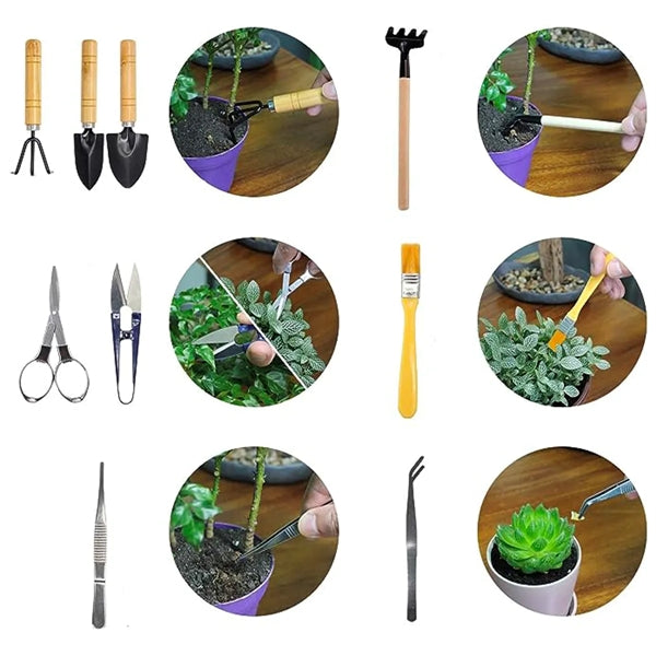 10 Pcs Mini Gardening Tools Kit