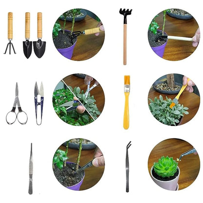 10 Pcs Mini Gardening Tools Kit