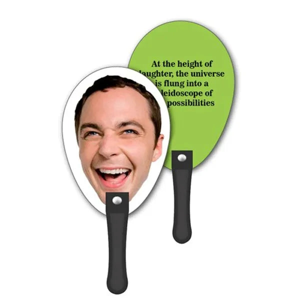 Egg Hand Fan Full Color (2 Sides)