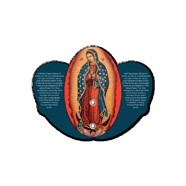 Guadalupe Inspirational Expandable Hand Fan
