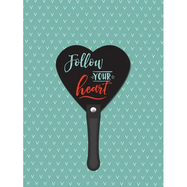 Heart Hand Fan
