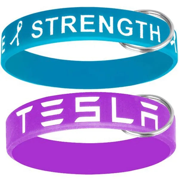 Silicone Wristband Keychain