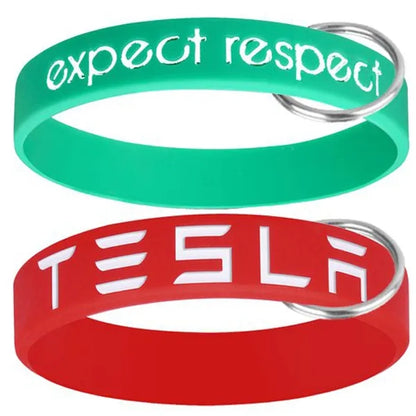 Silicone Wristband Keychain