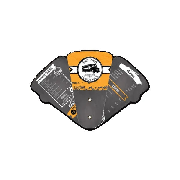 Large 4 Part Expandable Hand Fan