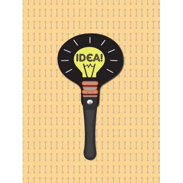 Light Bulb Hand Fan