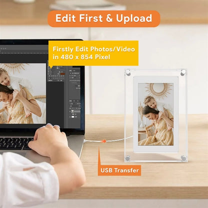 Acrylic Digital Photo Frame