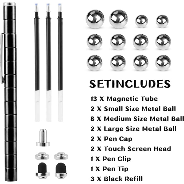 Fidget Metal Pen Magnetic Toy