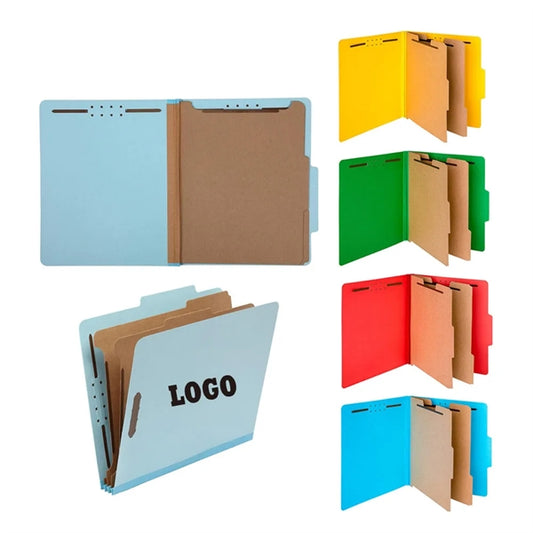 Classified Folder Tab Fasteners File Organizer