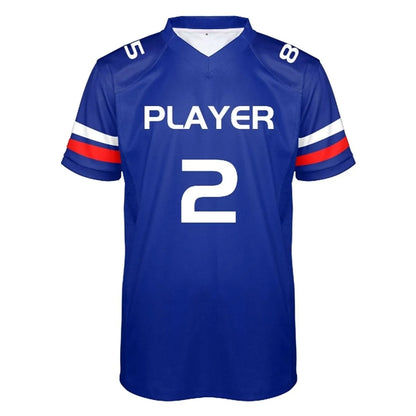 MENS CUSTOM PERFORMANCE PERSONALIZED SUBLIMATED RUGBY JERSEY