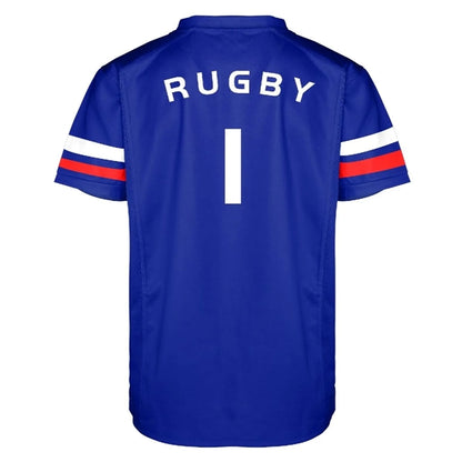 MENS CUSTOM PERFORMANCE PERSONALIZED SUBLIMATED RUGBY JERSEY