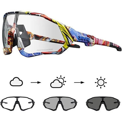 Photochromic Cycling Glasses