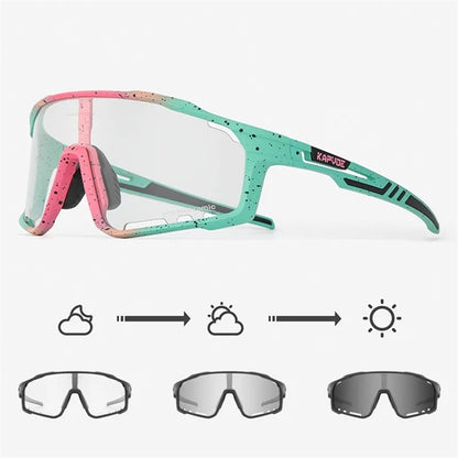 Photochromic Cycling Glasses