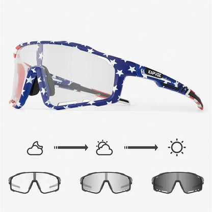 Photochromic Cycling Glasses