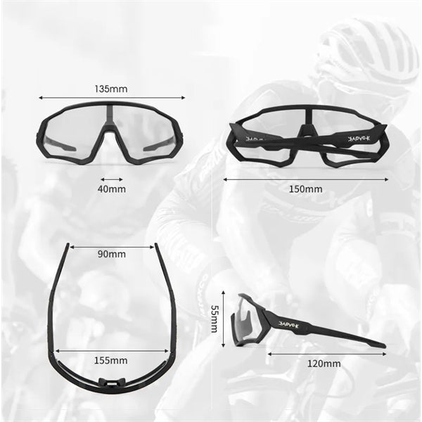 Photochromic Cycling Glasses