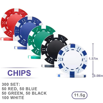 11.5 Gram Chips for Texas Holdem Blackjack