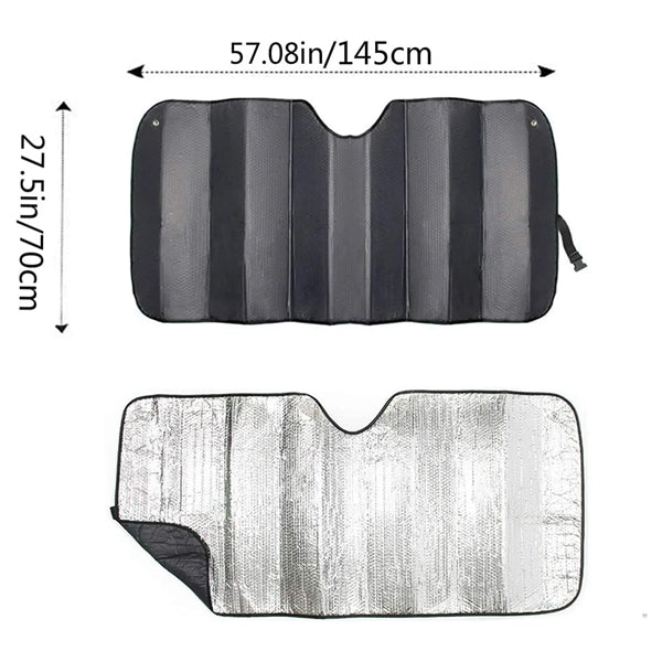 5 Layer UV Reflector Auto Front Window Sunshade Visor Shield