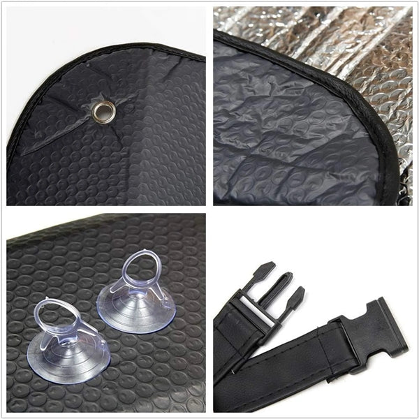 5 Layer UV Reflector Auto Front Window Sunshade Visor Shield