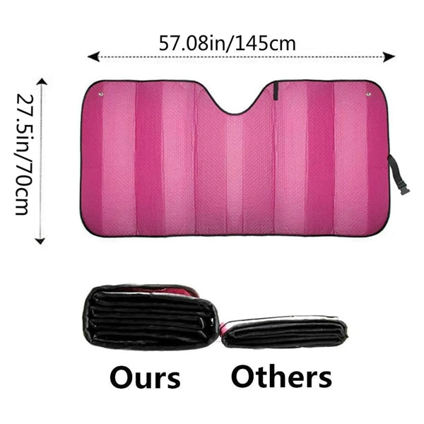 5 Layer UV Reflector Auto Front Window Sunshade Visor Shield