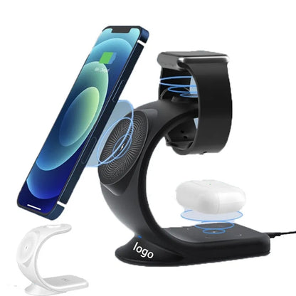 3-In-1 Magnetic Wireless Charging Station
