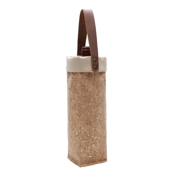 Natural Cork Wine Tote Bag