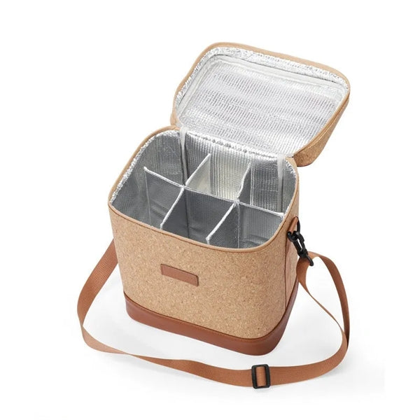 Cork Insulated 6 Bottle Beer Bag