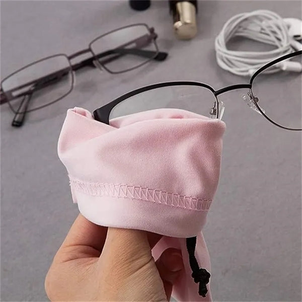 Microfiber Sunglasses Bag Eyeglasses Storage Pouch