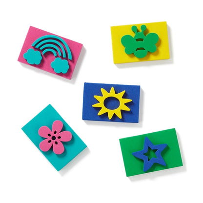 2 Pack Foam Stamp Kit