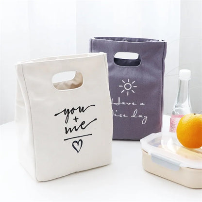 Canvas Lunch Bag